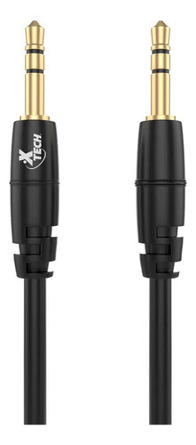 Cable Auxiliar Audio 3,5mm Xtech On The Go Xtg-232 Negro Css 0