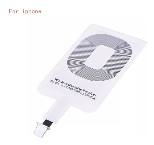 Receptor Inalámbrico Qi Universal Lighting iPhone 1