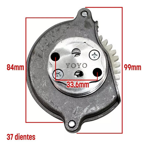 Bomba Aceite Completa Skua 150 37 Dientes Rpm 1