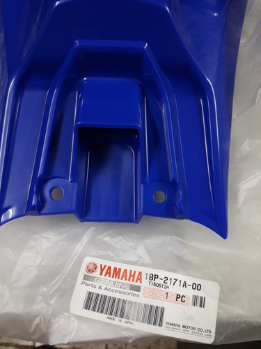 Cubre Tanque Original Yamaha Yfz450r Azul. 2009 Al 2013. 1