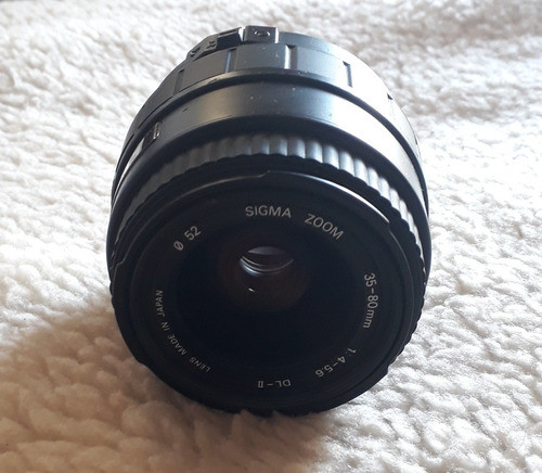 Lente Sigma Zoom 35 80 Mm F/ 4 - 5.6 Dl Ii Lens - No Estado! 1