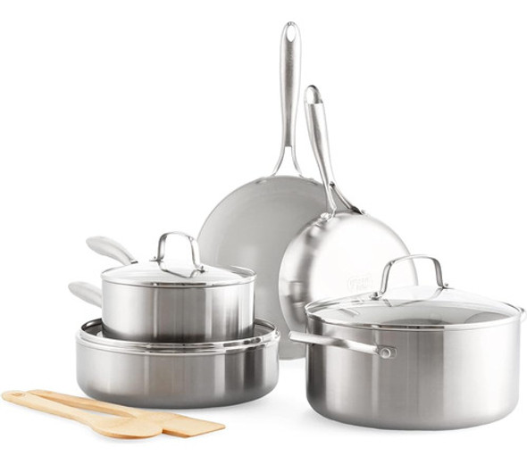 Greenlife Tri-ply Acero Inoxidable Saludable Antiadherente D 0 Greenlife Tri-ply Acero Inoxidable Saludable Antiadherente D 0