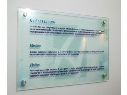 Placas Grabado Laser - Separadores Inc. 1