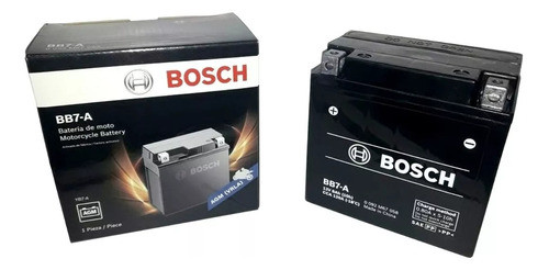 Bateria Moto Bosch Bb7-a Yb7-a 8ah Suzuki En Gn Sirius - Fas 1