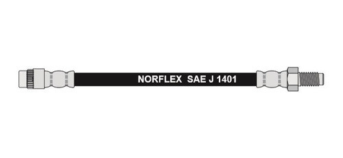 Flexible Freno Renault Trafic 430mm Tras. 1