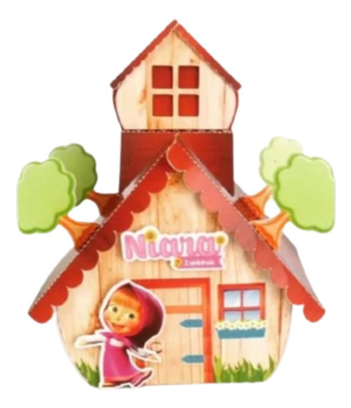 10 Cajitas La Casa De Masha Y El Oso 0