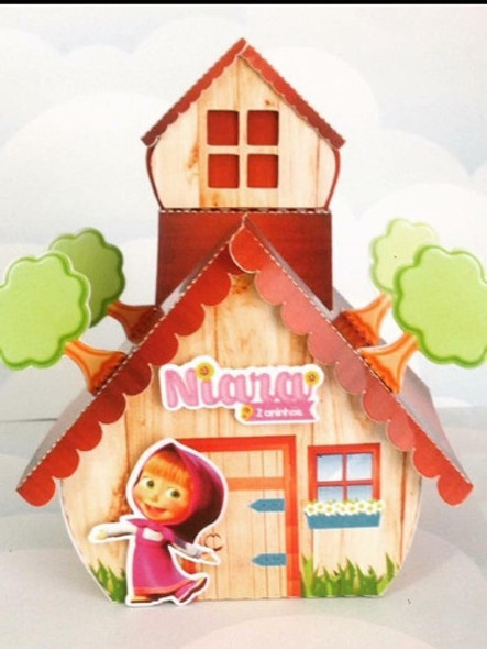 10 Cajitas La Casa De Masha Y El Oso 1