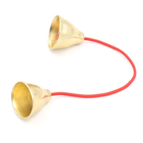 Bebé Tinkle Bell Toque Bell Niños Kindergarten Enseñanza Mus 1