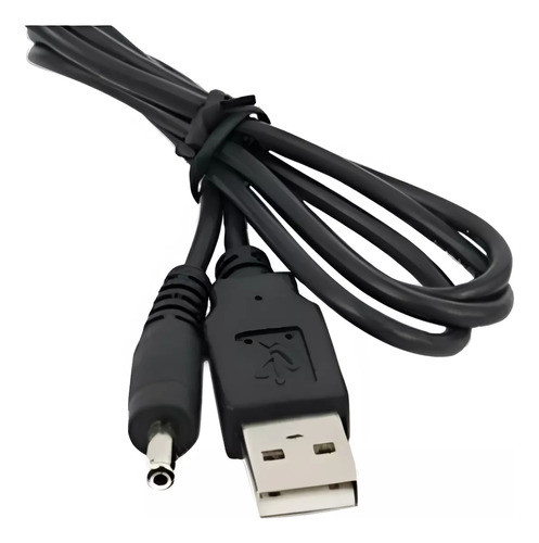 Cable Usb A Ficha Pin 3.5x1.3mm. Apto Para Alimentación  5v 1