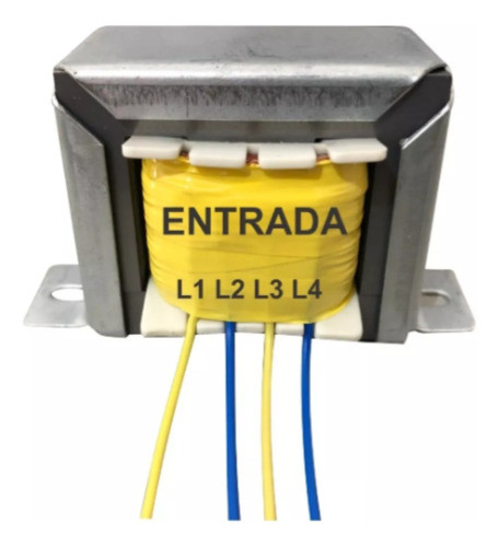 Transformador Trafo Ent 127/220vac/saída 0+9v 2a 12+12v 1a 1
