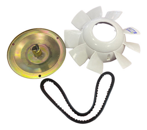 Polea Paleta Correa Ventilador Citroen 3cv Mehari 1