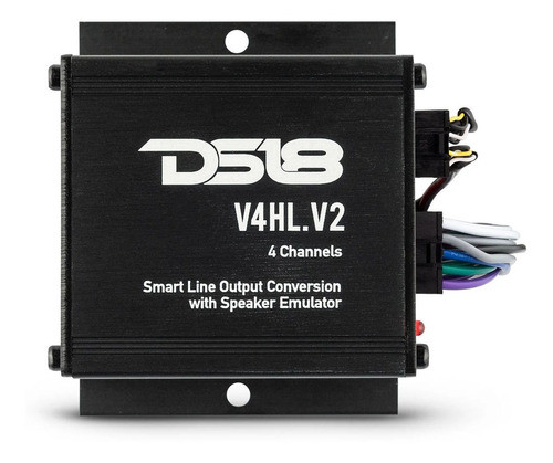 Adaptador Impedancia Ds18 4 Canales V4hl V2 C/ Emula Carga 0