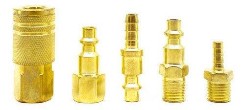 Acople 5pz Para Compresor De Bronce Neva Mejor Calidad 0
