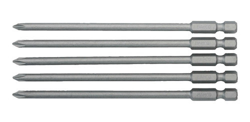 Punta De Destornillador Bahco 124mm 1/4'' Phillips Ph2 X5u. 0