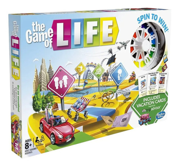 Juego En Mesa Life El Jugo De La Vida Hasbro +8 F31275730 0
