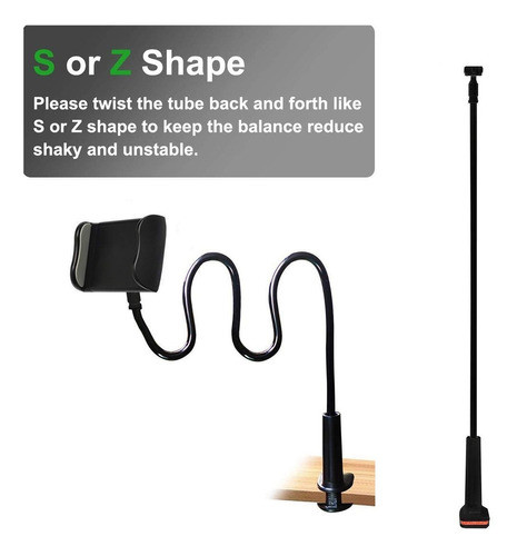 Soporte Para Celular Con Grip (iPhone Y Samsung) Negro (xsr) 1