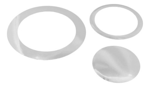 Anel Kit De Reforco Para Pele De Bumbo Torelli Ta009 Branco 0