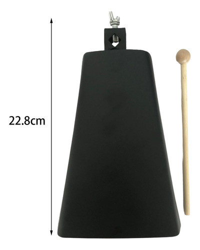 Sino De Metal Com Vara, Fabricantes De Ruído De 9 Polegadas 1