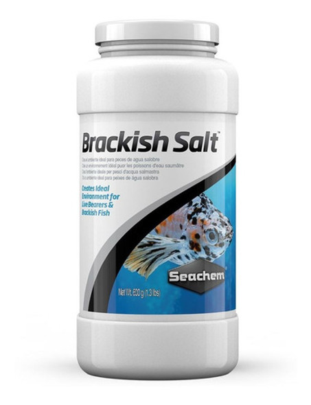 Seachem Brackish Salt 600 Gr 0 Seachem Brackish Salt 600 Gr 0