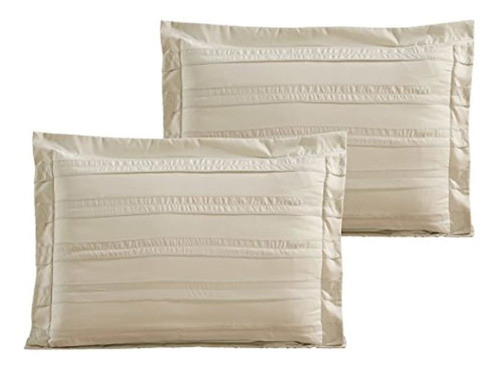 Chic Home 10 Piezas Lea Volantes Plisada Y Reversible Comple 0