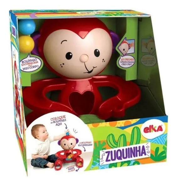 Brinquedo De Atividades Macaquinho Zuquinha - Elka 0