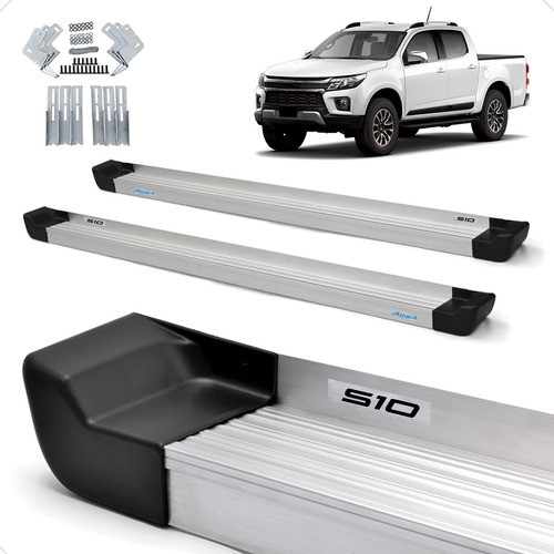 Estribo S10 Cabine Dupla 2012 2013 2014 2015 Prime Natural 0