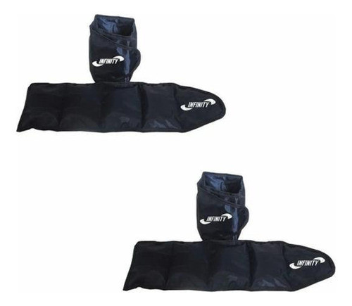 Kit Peso Para Perna Tornozeleira Profissional 1kg - 2kg Par 0