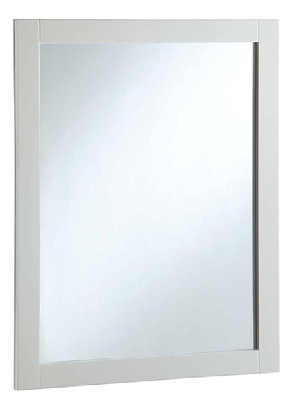 Design House Shorewood Vanity Vanity Mirror Framed, 24 , Whi 0