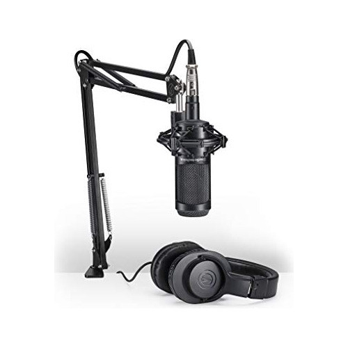 Audiotechnica At2035 Micrófono Condensador, Color Negro 0