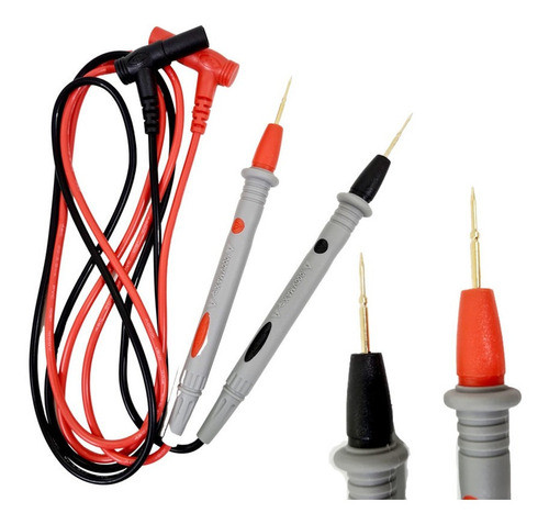 Ponta De Prova Para Multimetro Multiteste Ponta Fina Agulha 0