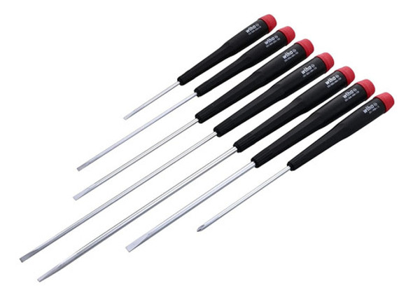 Juego De Destornilladores Phillips Y Ranurados Wiha Con M... 0