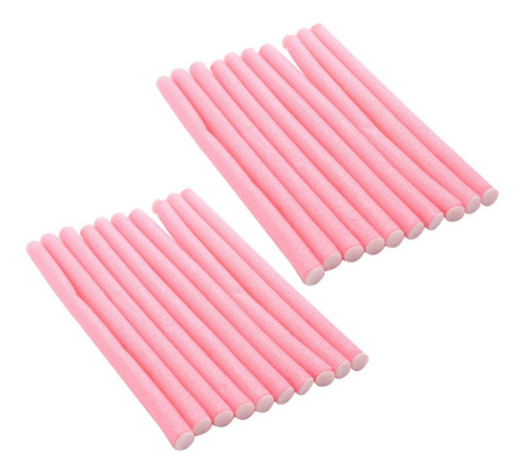 20 Peças De Modeladores Twist Curls Tool Diy Styling Hair Ro 0