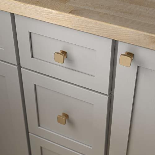 10 Tiradores Pomos Para Muebles- Champagne Bronce 1