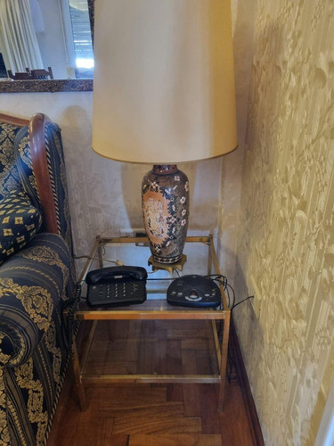 Mesita De Bronce 50cmx50cmx43cm 0