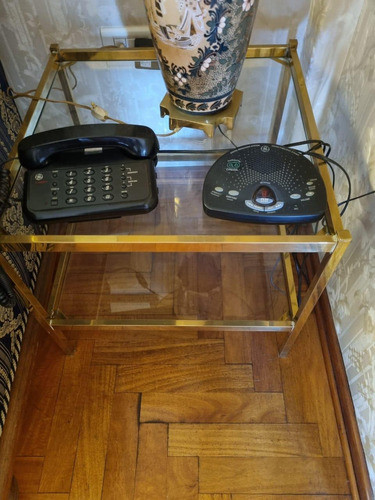 Mesita De Bronce 50cmx50cmx43cm 1