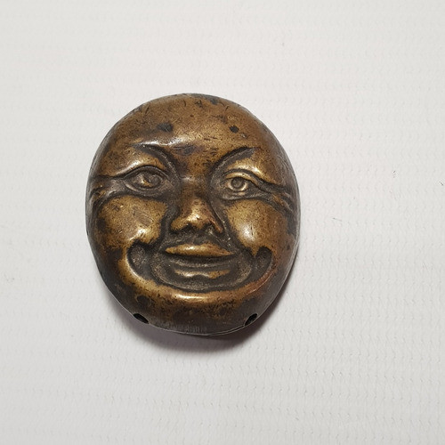 Antiguo Buda Cascabel Pendant Sonajero Bronce 1920 Mag 60105 0