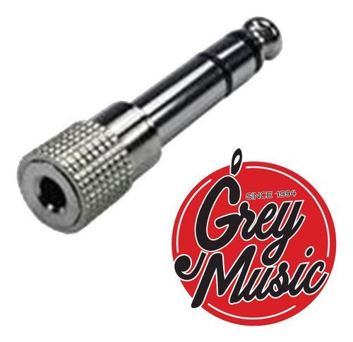 Ficha Au2 Metalico Hembra 3,5 St Miniplug A Plug 6,5 St 1