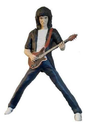 Muñeco Brian May Escultura 50 Cm De Altura 1