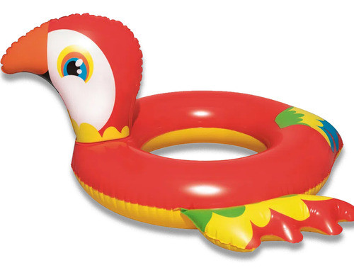 Boia Circular Inflável Animais Sortidos Bel 79 Cm X 58cm 0