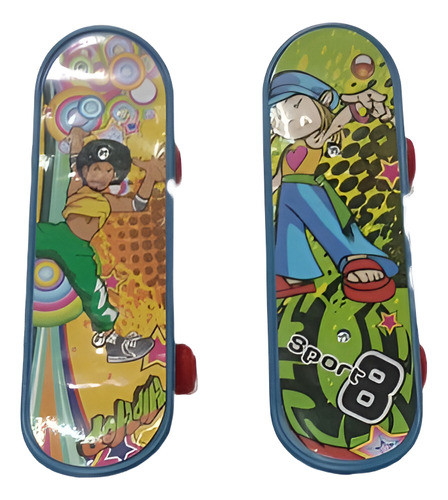 Finger Skate Patineta Dedos Mini Skate  X 2 U 0