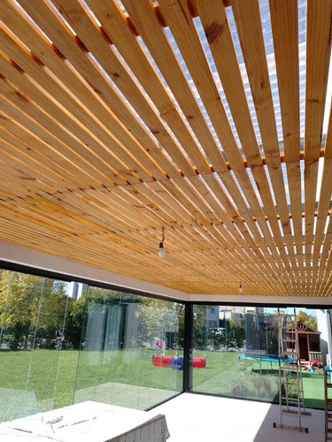 Cielo Raso En Madera 1