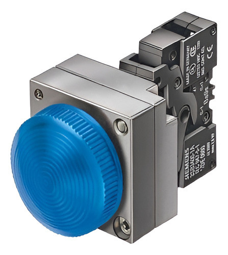 Lámpara Azul 230vca 3sb3652-6ba50 Siemens 0