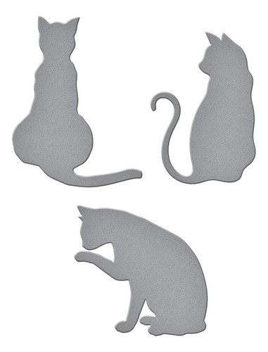 Spellbinders Muere Dlites Gatito Gatos Etchedwafer Thin Muer 0