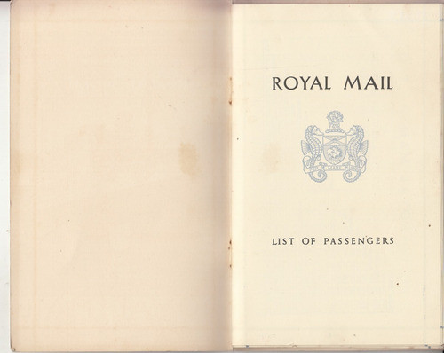 1938 Art Deco Nautico Kenneth Shoesmith Brochure Royal Mail 1