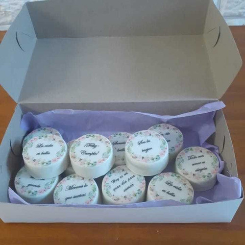 Oreos Bañadas Personalizadas Con Lamina A Comestible 0