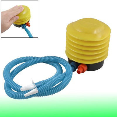 Globos De Tubo Flexible Nadar Anillo Pie Aire Bomba Azul Ama 1