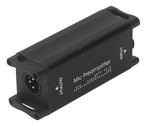 Mic Gain Booster Pré-amplificador De Microfone Dinâmico De B 1