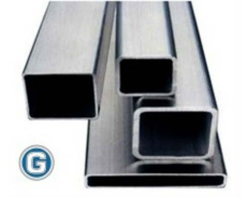 Caño Estructural Rectangular De 100 X 20 X 1,60 Mm 100x20 1