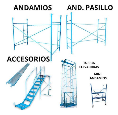 Andamios De Pasillo Seguros, Reforzados De Verdad. 1