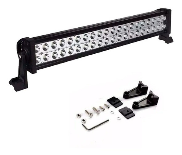 Faro Barra 40 Leds Recta Auxiliar 60cm 120w 4x4 Con Soporte 0 Faro Barra 40 Leds Recta Auxiliar 60cm 120w 4x4 Con Soporte 0